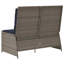 Banc de jardin vidaXL en poly rotin gris-1766463900