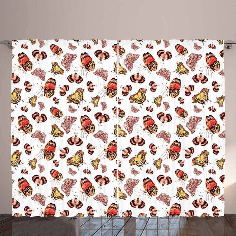 Semi Sheer Curtain Pair