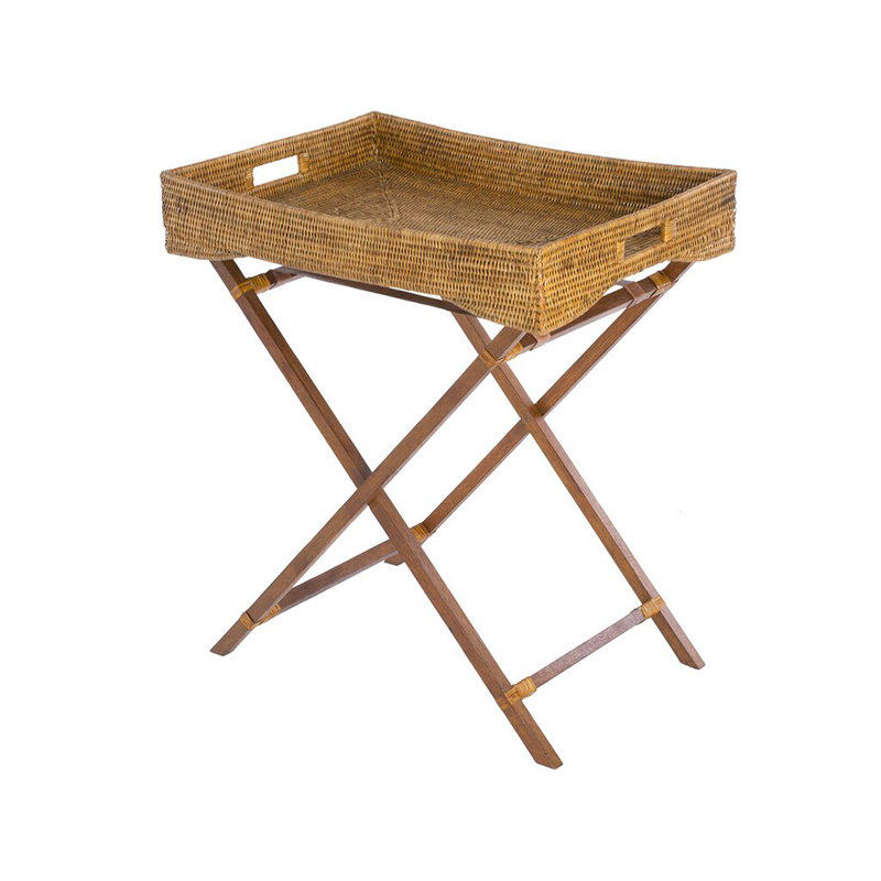 Table de majordome Everard, Brun miel