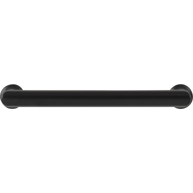 Morris Bar Pull, 5 1/16" Center to Center, Flat Black