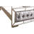 Stylish Silver Champagne Full Bed