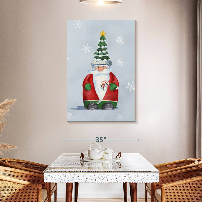 Lelend Christmas Gnome I, 48" H x 32" W