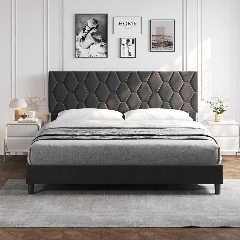 Bed, Double (4'6), White