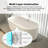 67'' x 31'' Freestanding Soaking Acrylic Bathtub