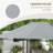 Outsunny 10' X 13' Gazebo Canopy Replacement, Outdoor Gazebo Cover Top Roof Replacement With Vents And Drain Holes, (TOP COVER ONLY)-123313066