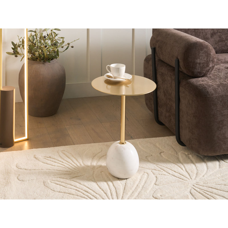 Pedestal End Table
