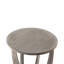  Table de bout rustique rustique avec tablette de rangement pour le salon, gris-845021843