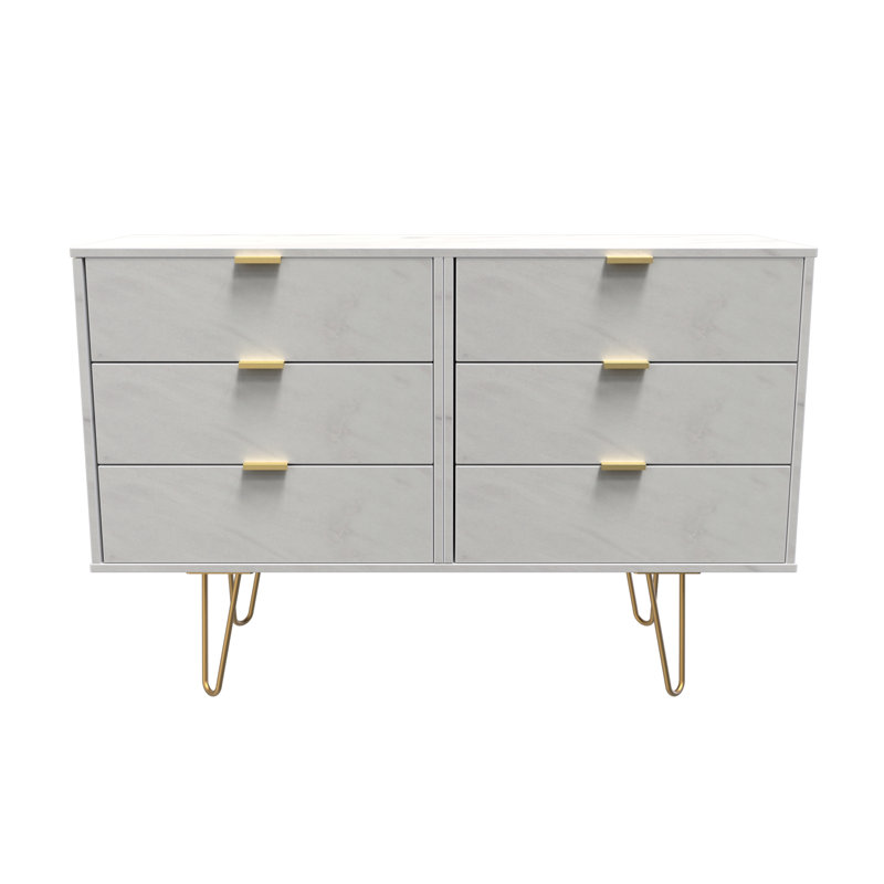 Fully Assembled Aletriz 6 - Drawer Chest of Drawers