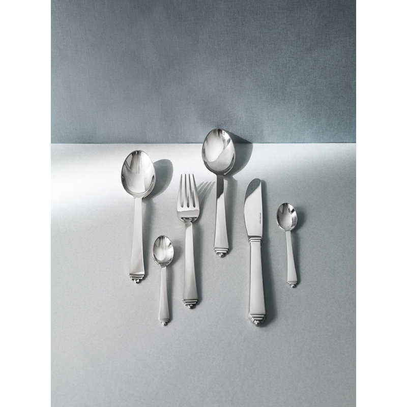 Pyramid 5 Piece Flatware Set, Service for 1