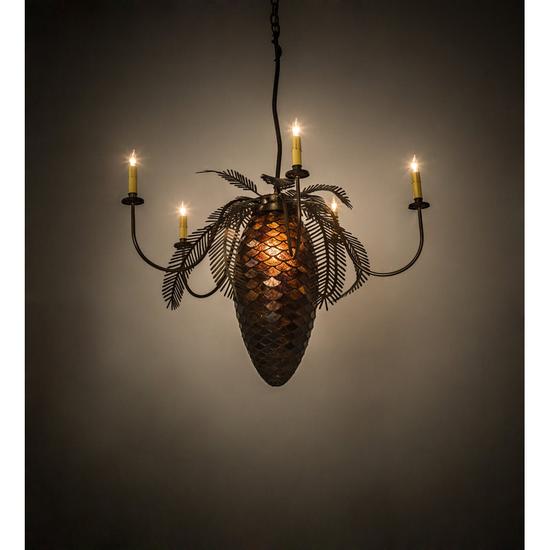 Campbell 6 - Light Chandelier