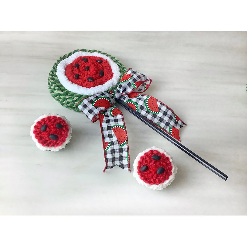 Décorations d'été de melon d'eau