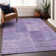 Premium Machine Washable Prisco Lavender Rug