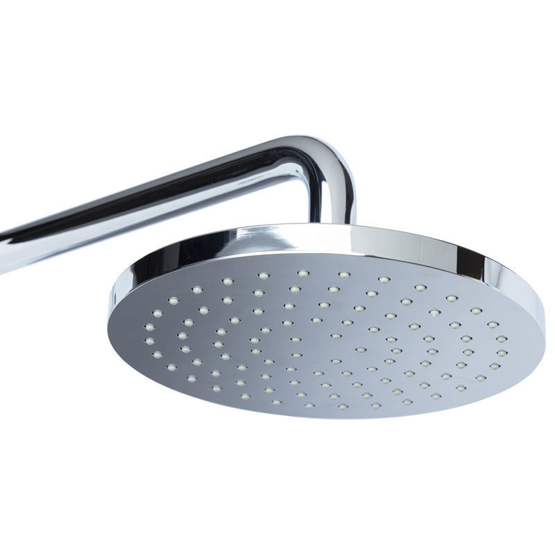 Système de douche complet à double fonction Vienna avec valve brute, Chrome