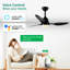 Ventilateur de plafond intelligent 42 "avec lumières