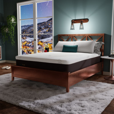 Matelas moyen infusé 10 po Coppercloud Hybrid