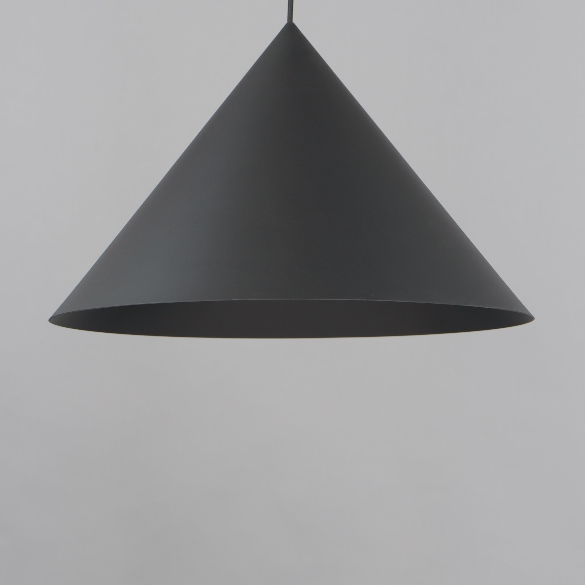 Cordie Single Light Pendant, Black