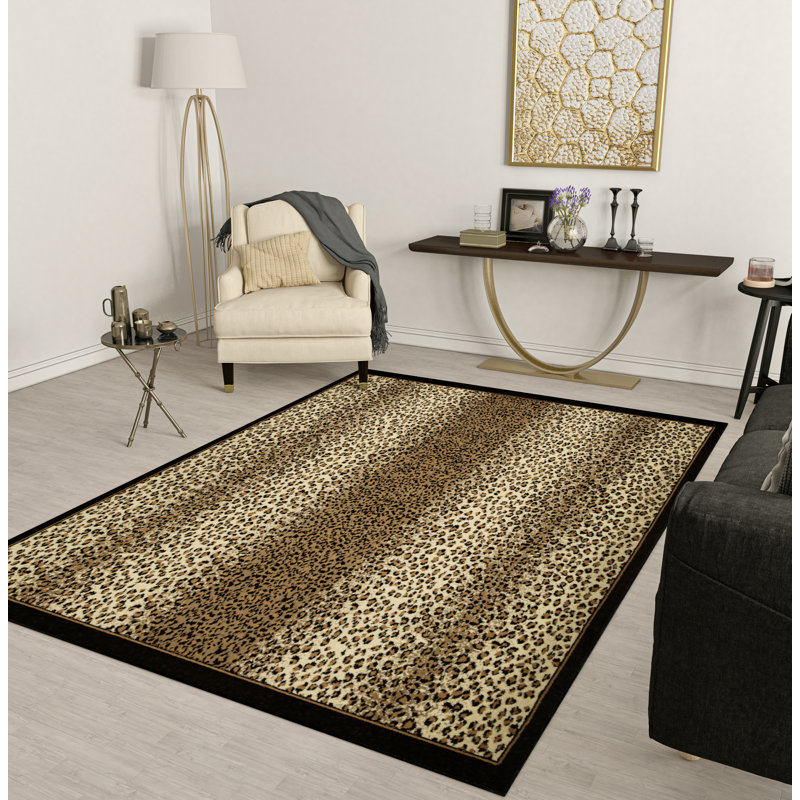 Tapis intérieur / extérieur en laine Shivonne, Rectangle 2 pi x 3 pi