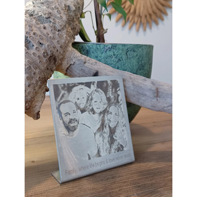 Jimal Silver Metal Picture Frame