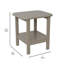 Table d'appoint de style Adirondack toutes saisons de qualité commerciale Fitzgibbons-1383309671