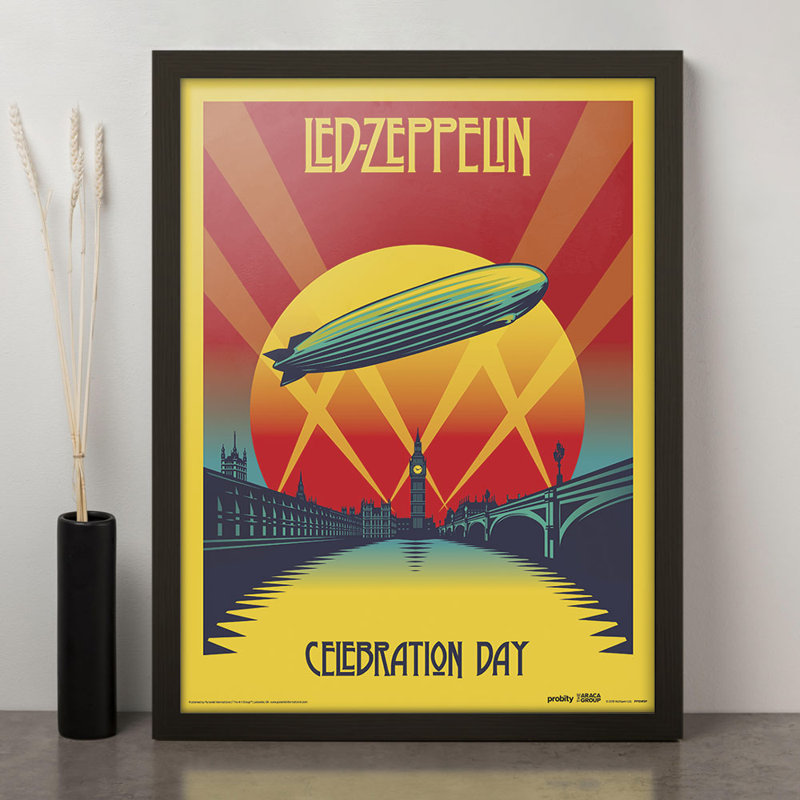 Led Zeppelin Celebration Day - Single Picture Frame Print