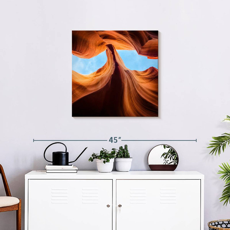 Alvord The Crack Antelope Canyon, H 24 po x l 24 po