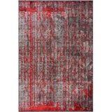 Rapture Contemporary Sublime Dark Gray/Beige Gray Area Rug