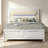 Storage Upholstered Bed Frame with LED Light