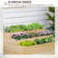 Wood Raised Garden Bed