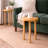 Caspar Round Wood Side Table Set-1833317734