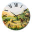 Soleil du matin dans les montagnes avec cheval - Horloge murale de ferme-60280261