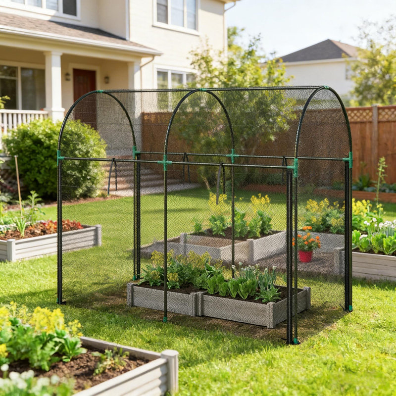 Cage à plante spacieuse, grande cage de culture, tente de protection des plantes