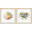 «Partners for Life Diptych», ensemble de 2 reproductions de peintures à l'aquarelle encadrées-27007763