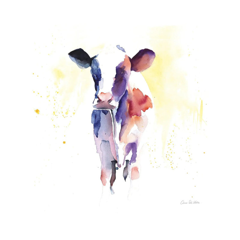 Holstein II by Aimee Del Valle - Wrapped Canvas Print, 30.48 cm H x 30.48 cm W