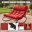 Outdoor Rocker Chair with Cushions-1962469720