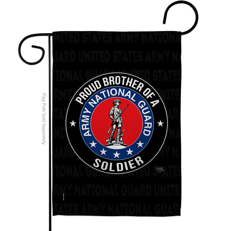 Drapeau de jardin armée en polyester
