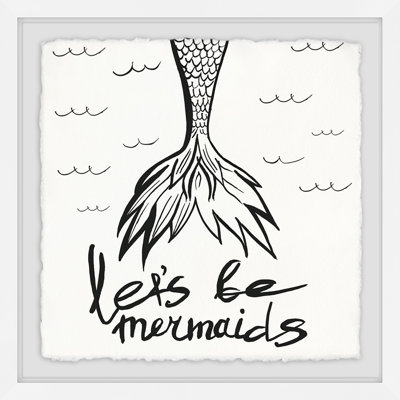 Art encadré « LET’S be Mermaids II »
