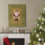 Dot Cheer Santa, toile tendue avec châssis de qualité supérieure - Prêt à accrocher Dot Cheer Santa-1314190103