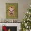 Dot Cheer Santa, toile tendue avec châssis de qualité supérieure - Prêt à accrocher Dot Cheer Santa-1314190104