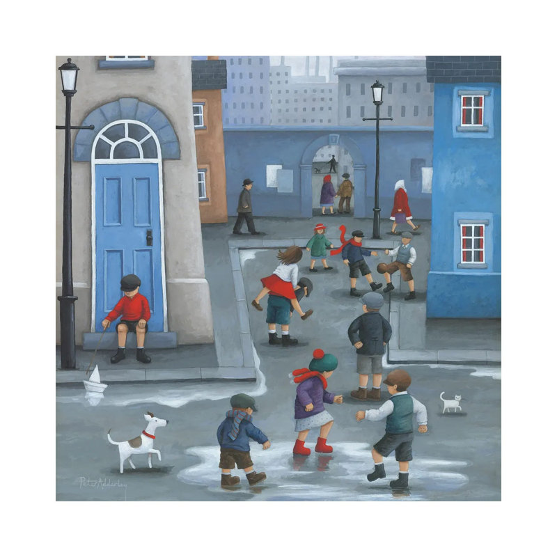 Leap Frog by Peter Adderley - Wrapped Canvas Gallery-Wrapped Canvas Giclée, 66.04 cm H x 66.04 cm W x 1.91 cm D