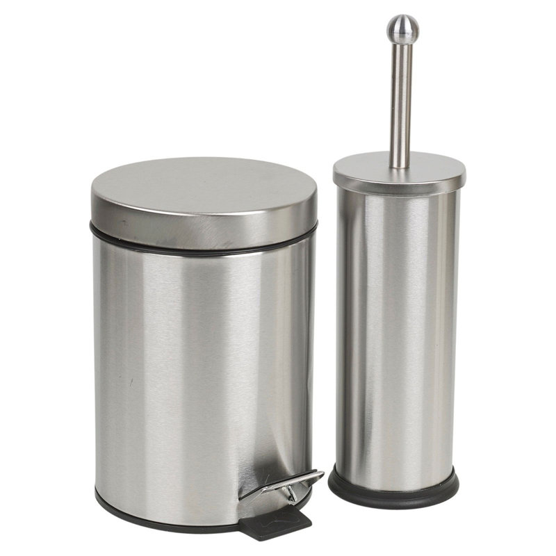 Steel Step On Kitchen Trash Can - 3L