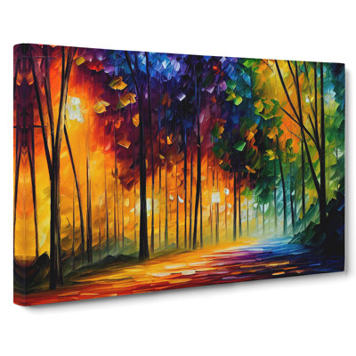Shimmering Forest Vol.1 - Wrapped Canvas