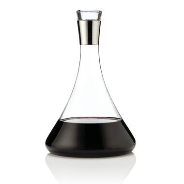 Viski Convex Stainless Steel Wine Chiller - Insulated Wine Bottle Holder