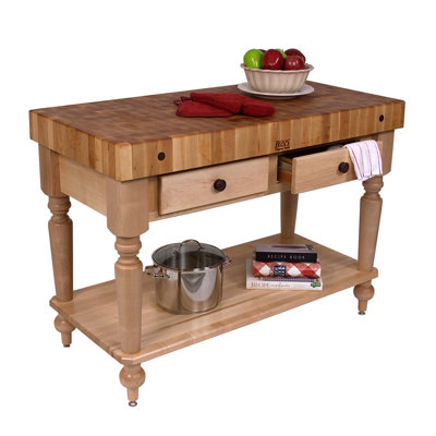 American Heritage Prep Maple Rustica Table by John Boos