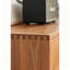 Table de buffet à poignées en bois Groove