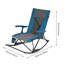Chaise berçante extérieure pliable pour le camping