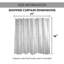 Rideau de douche simple Alline-477691979