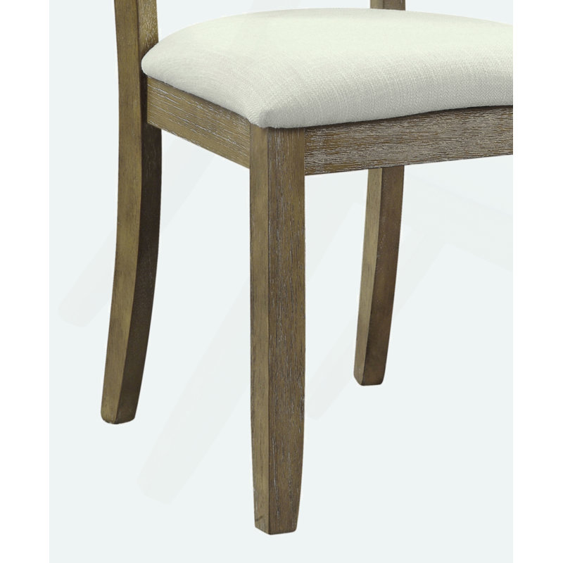 Chenevert 20'' H Linen Upholstered Side Chair