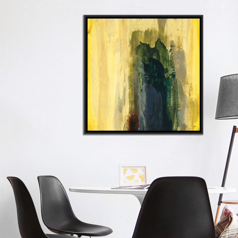 « pair flow ii » par randy hibberd,, reproduction d’impression sur toile tendue, H 18 po x l 18 po x P 1,5 po, Pas de tapis