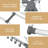 Foldable Gullwing Drying Rack