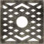Médaillon de plafond de 40 po x 40 po x 10 3/8 po x P 1 po-40714681-40714696